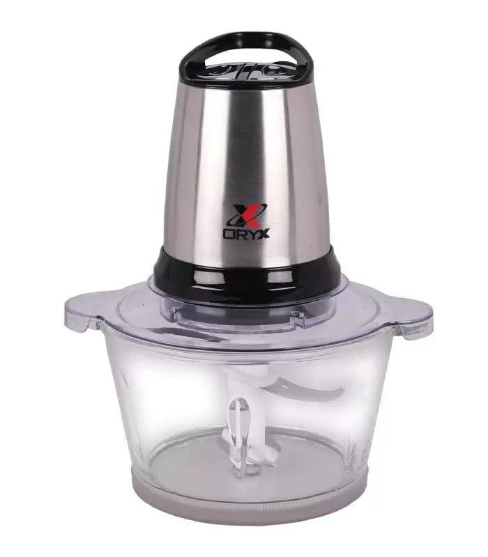 خردکن چهار تیغه 400 وات ظرف شیشه ای 1/8 لیتر مشکی CH-3914B اوریکس (ORYX)